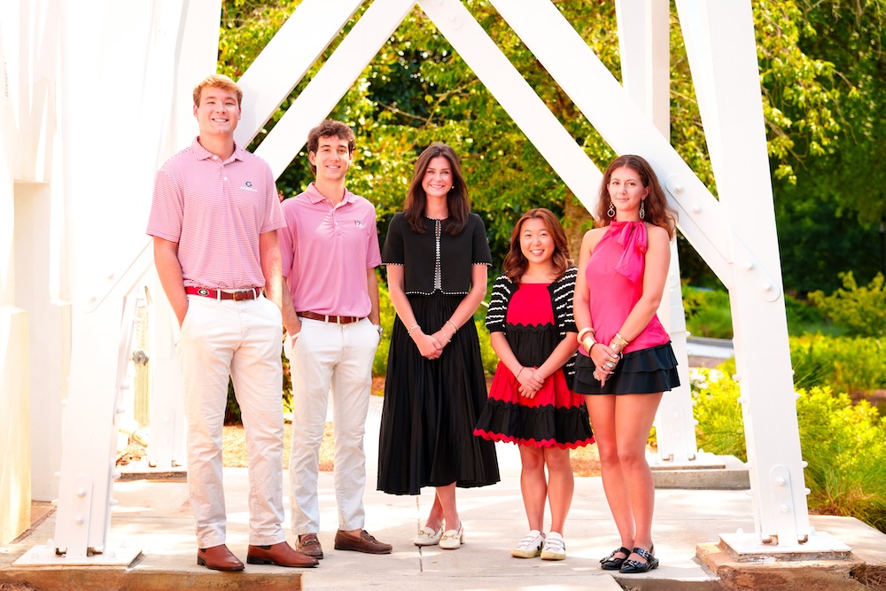 2026 engagement student workers posing