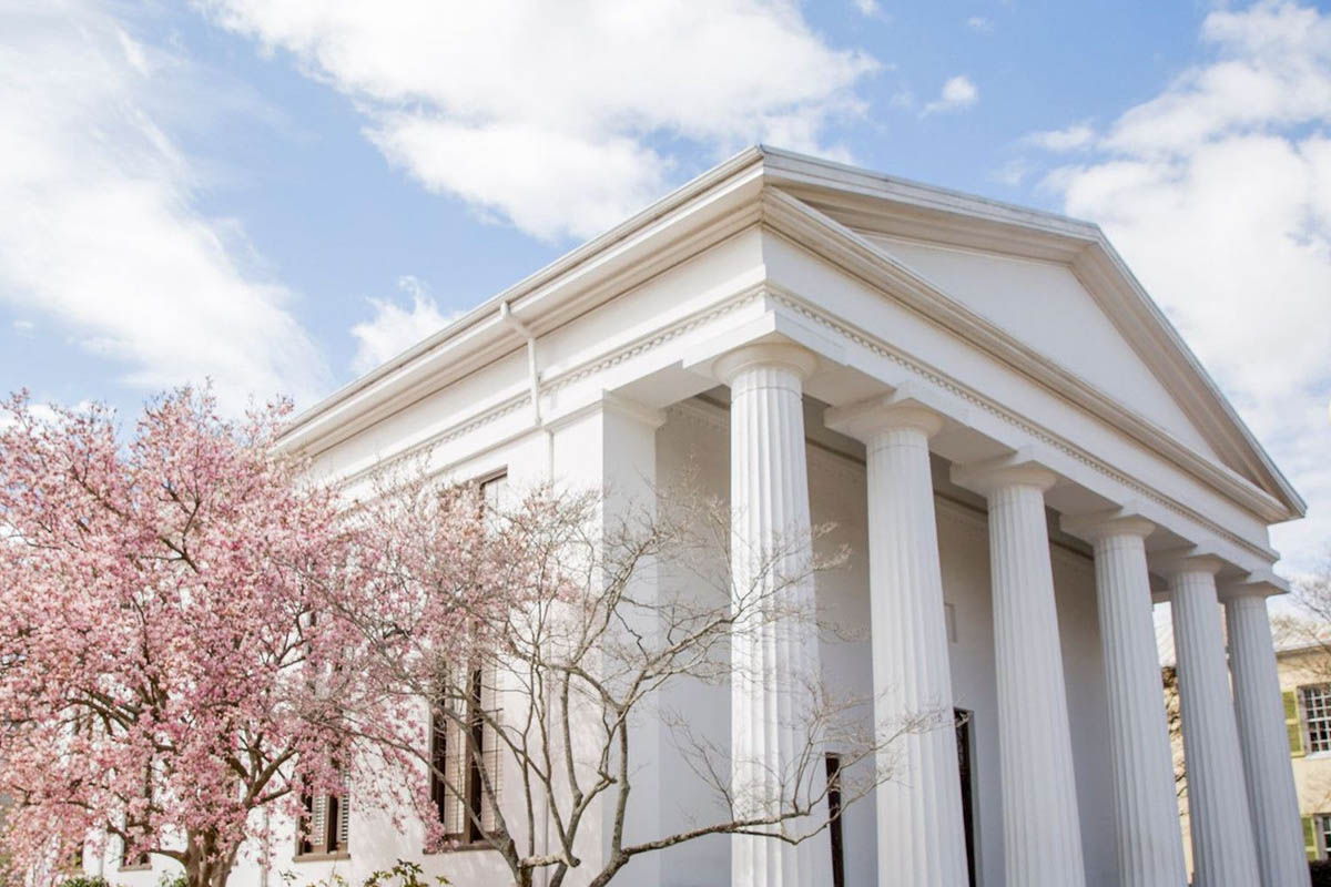 UGA Chapel in Spring