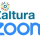 Kaltura & Zoom logos
