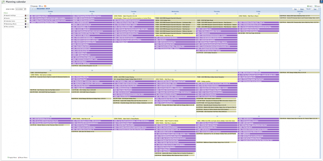 GAIL Planning Calendar-December 2019