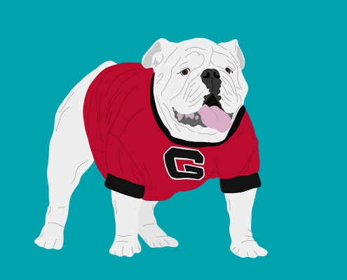 Uga, UGA's bulldog mascot